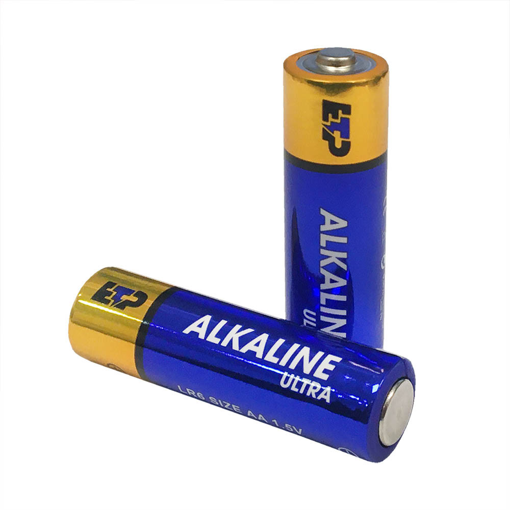 Алкалиновая батарейка АА/LR6 1,5 V, 40 шт ETP