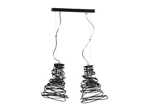 Светильник подвесной EMIBIG TWIST BLACK 304/2 2X40W,_x000D_
Е14