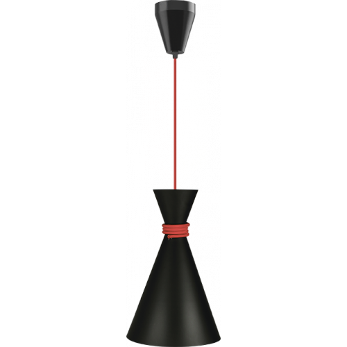 Светильник подвесной VESTA 50321 TOKYO 1x60W, Е-27,_x000D_
черно-красный