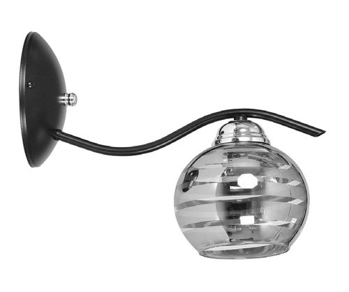 Светильник настенный EMIBIG BOVER K1 BLACK 819/K1 1X60W,_x000D_
E27