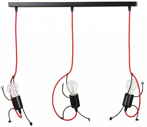 Светильник подвесной EMIBIG BOBI 3 BLACK 537/3 3X60W,_x000D_
E27