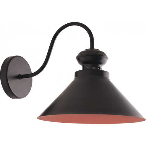 Светильник настенный VESTA 17371 LOFT 1x40W, Е14 черный