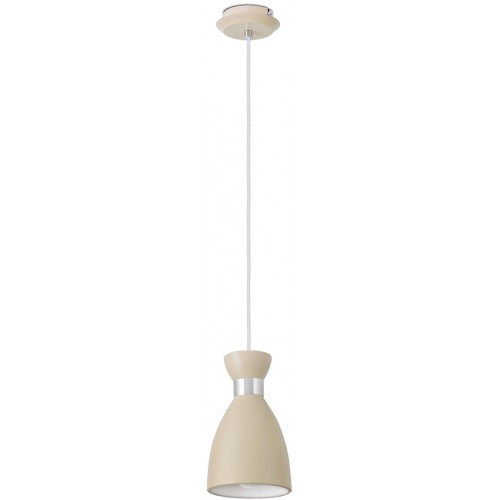 Светильник подвесной VESTA 55091-1 CUTE 1x60W, Е-27,_x000D_
бежевый