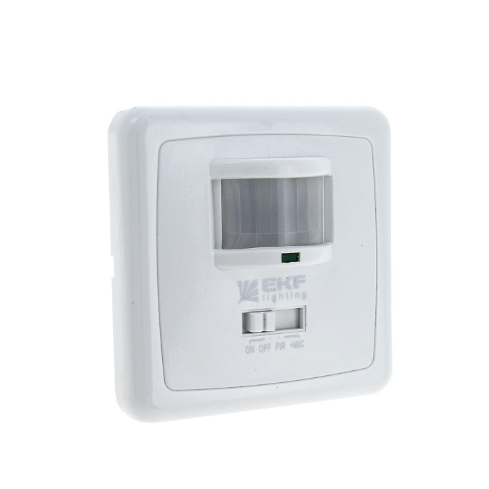 Датчик движения MS-2000 (ДД) встраиваемый 500W,_x000D_
160гр., до 9м, IP20 EKF Proxima