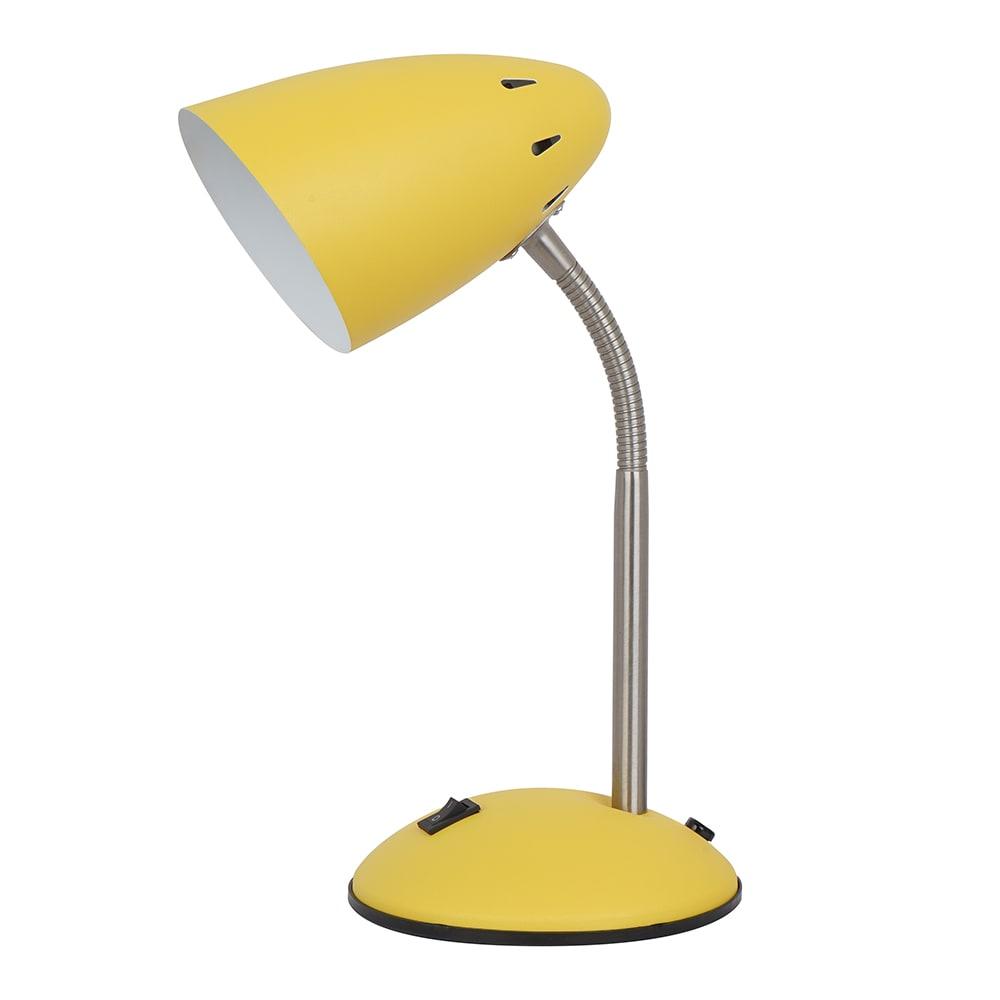 Светильник настольный HN2013 YELLOW (желтый),_x000D_
1xE27, 40W, ETP