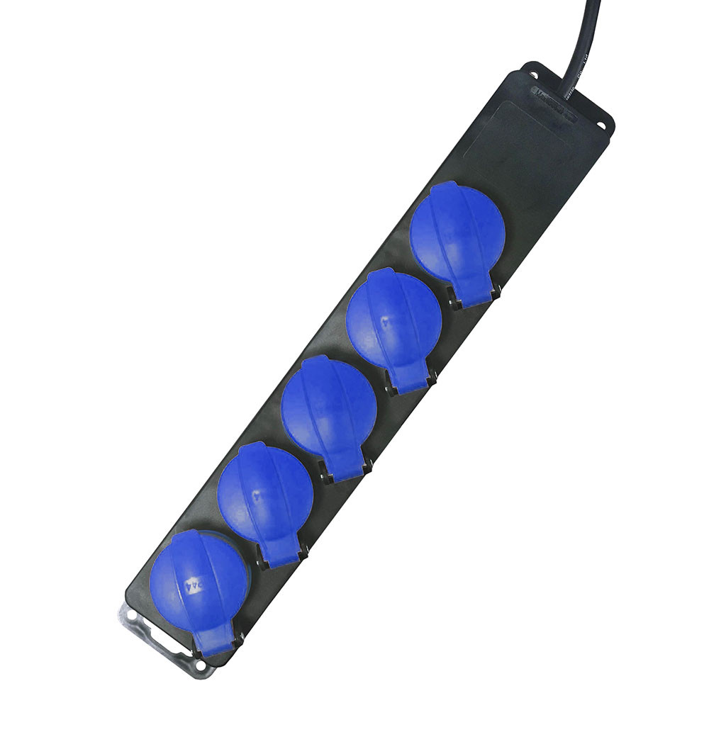 Удлинитель H05RR-F 5 гнезд 10м, 16А/3,6кW с з/к, ПВС_x000D_
3х1,5 IP44 ETP
