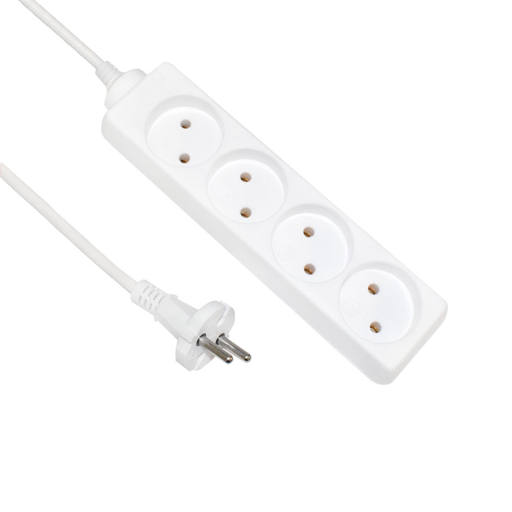 Удлинитель 4 гнезда 5м, 10А/2,2кW без з/к, ПВС_x000D_
2х0,75 "POWERMAN" ETP