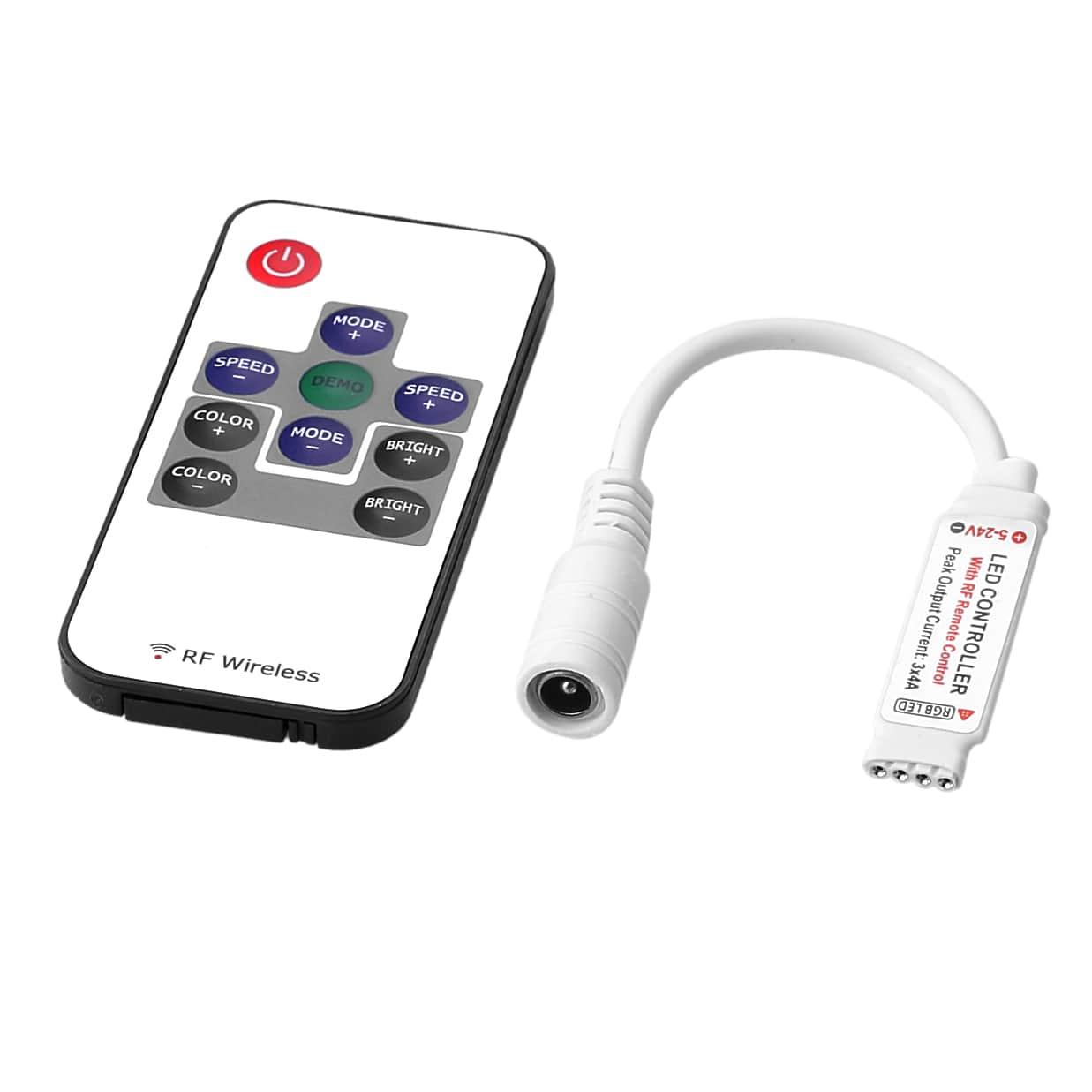 Контроллер для светодиодных лент C-RF-001_x000D_
RF RGB Remote mini