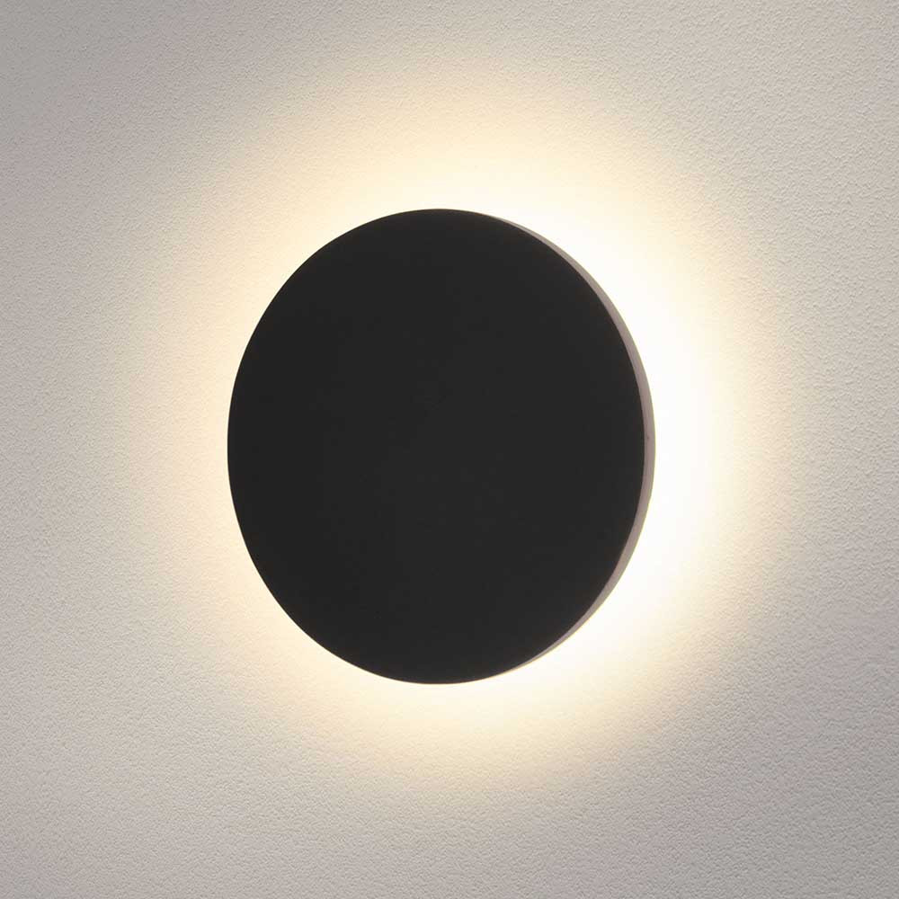 Уличный настенный светодиодный светильник_x000D_
Concept S 1661 TECHNO LED черный