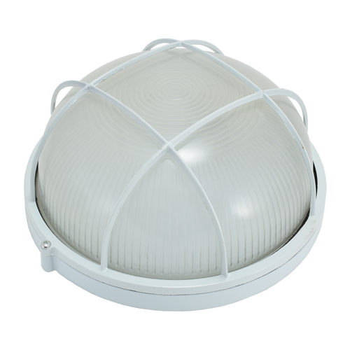 Светильник НПП 6005L 100W 230V, круг c решеткой_x000D_
белый ETP