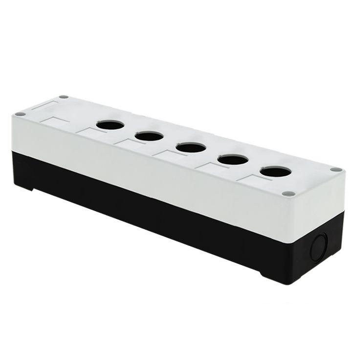 Корпус КП105 пластиковый 5 кнопок белый EKF_x000D_
PROxima
